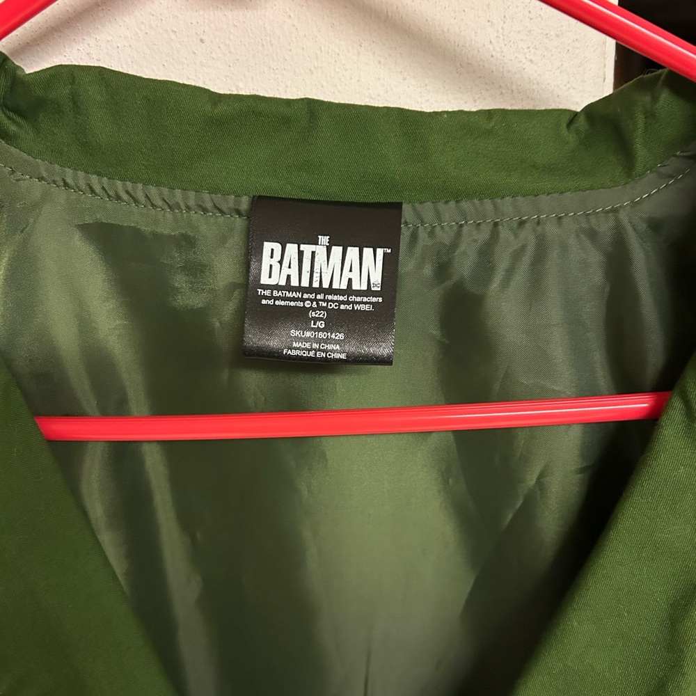 Green Batman Jacket - Picture 2 of 3